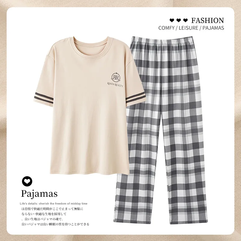 CAIHENGTONG Men Pajama Sets-13