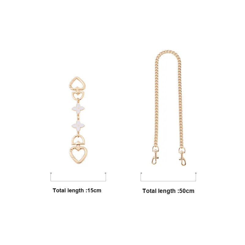 Gloya Alloy Bag Accessory Women's Gold Tone-1