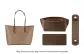 City30 Dark Brown Open Top Liner+Wide Shoulder Strap+Bottom Pad