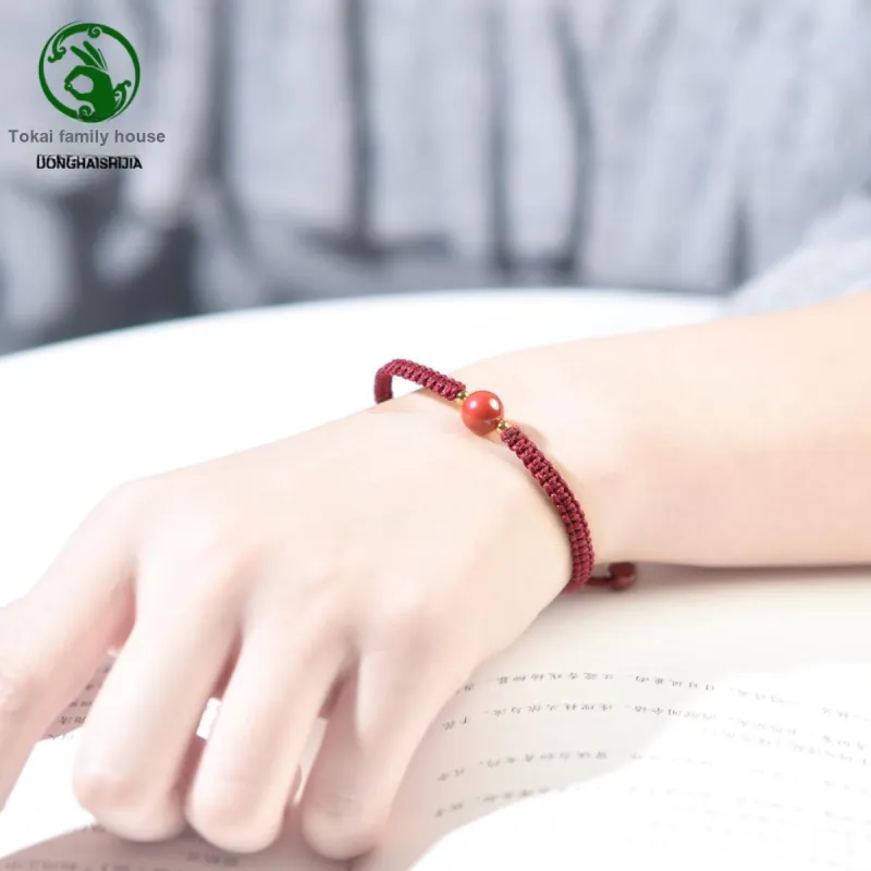 Tokai Family Reconstructed Cinnabar Bracelets Unisex-8
