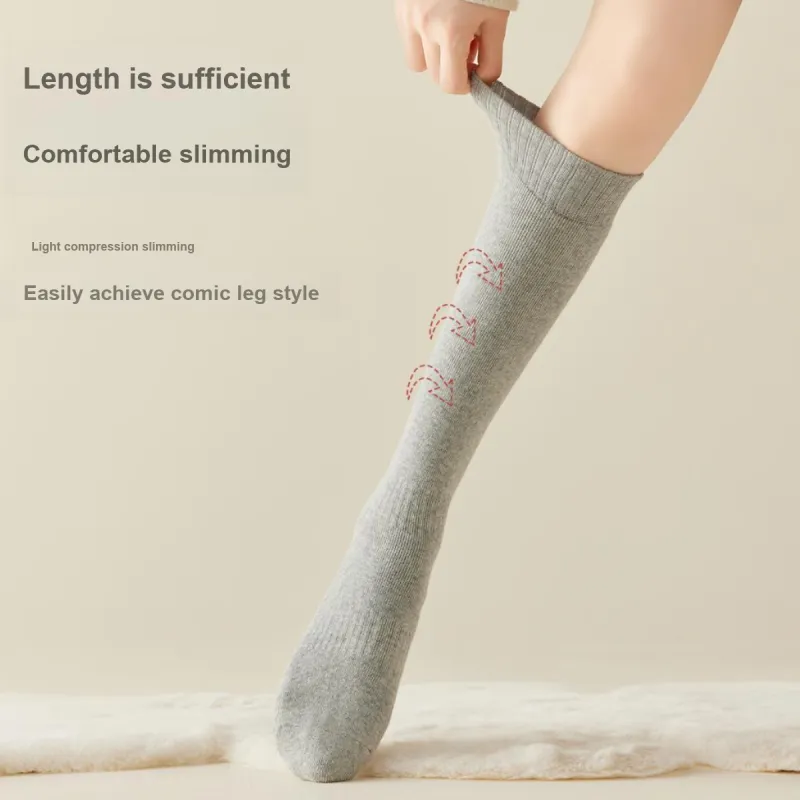 Ordifen Knee High Socks Women's 3 Pack-4