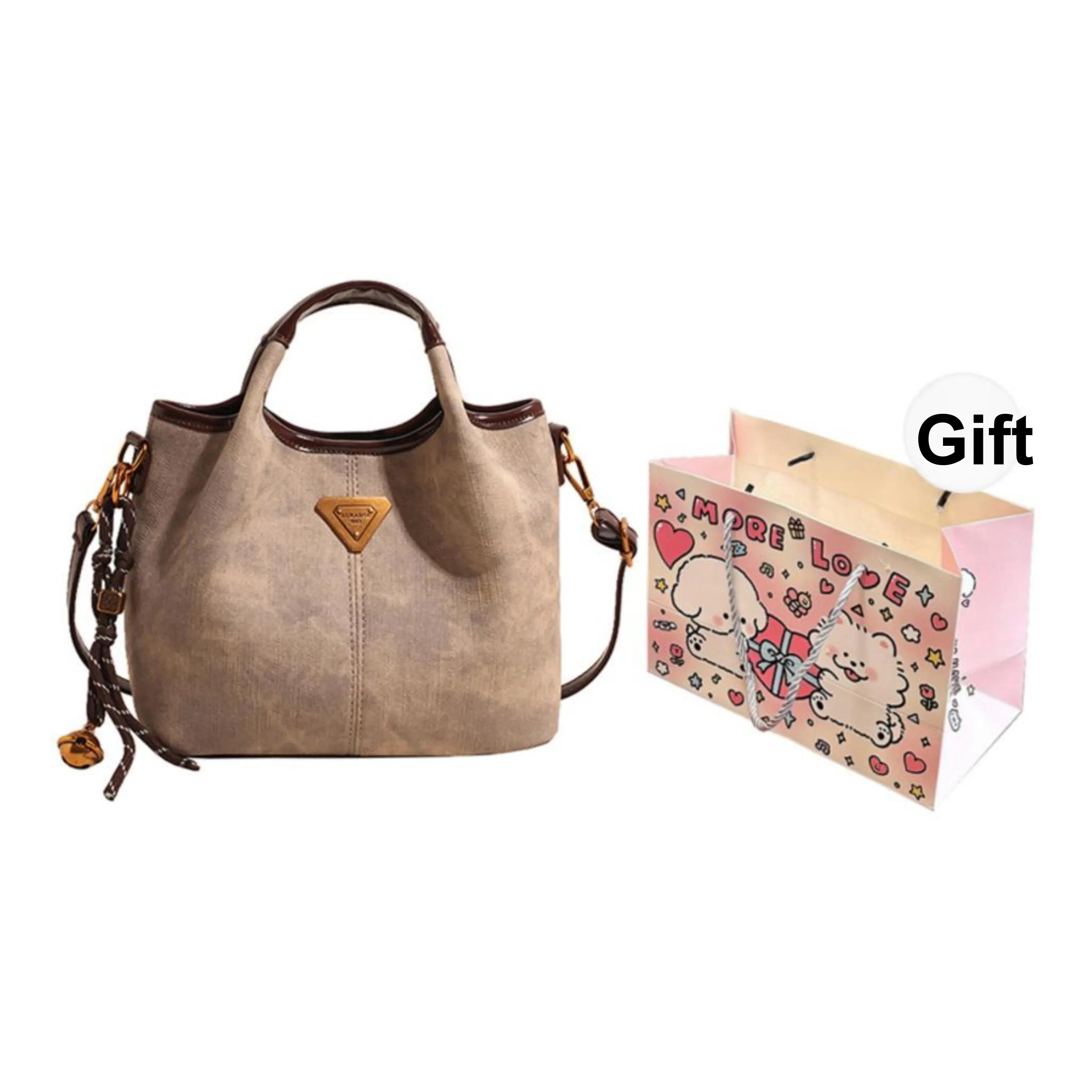 Versman PU Handbag Large Size Women's Multicolor