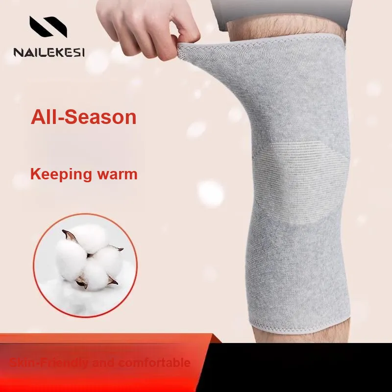 NAILEKESI Knee Pads Motorcycle Bike Unisex Cotton Elastane Blend 2 Pack-3