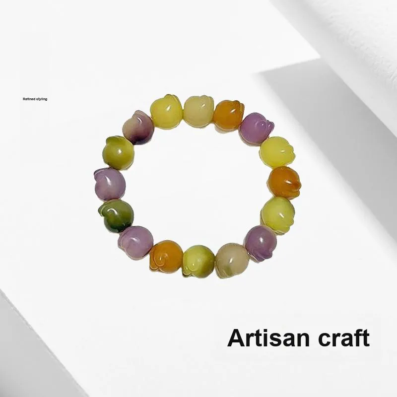 Blooming Petals Bodhi Root Bracelets Unisex-4
