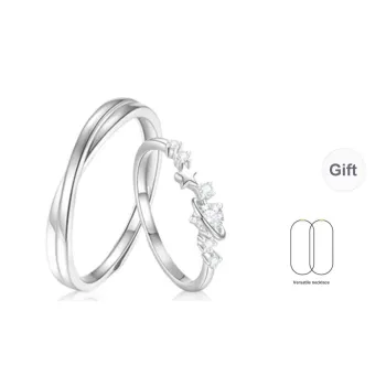 Kim Ka Fook S925 Silver Rings Unisex