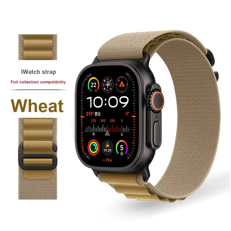 CHENSONG Watch Band Apple Compatibility Nylon Material-1