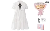 Rose Gift Box Set Comes with Bow Ties