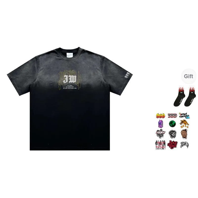 Juice Wrld T Shirt Unisex Black-2