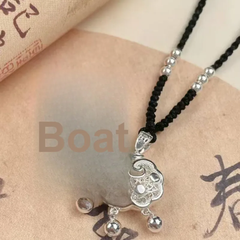SWEET PLANET S999 Fine Silver Necklaces Unisex-3