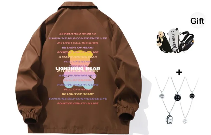 LIGHTNING BEAR Jackets & Coats Unisex-16