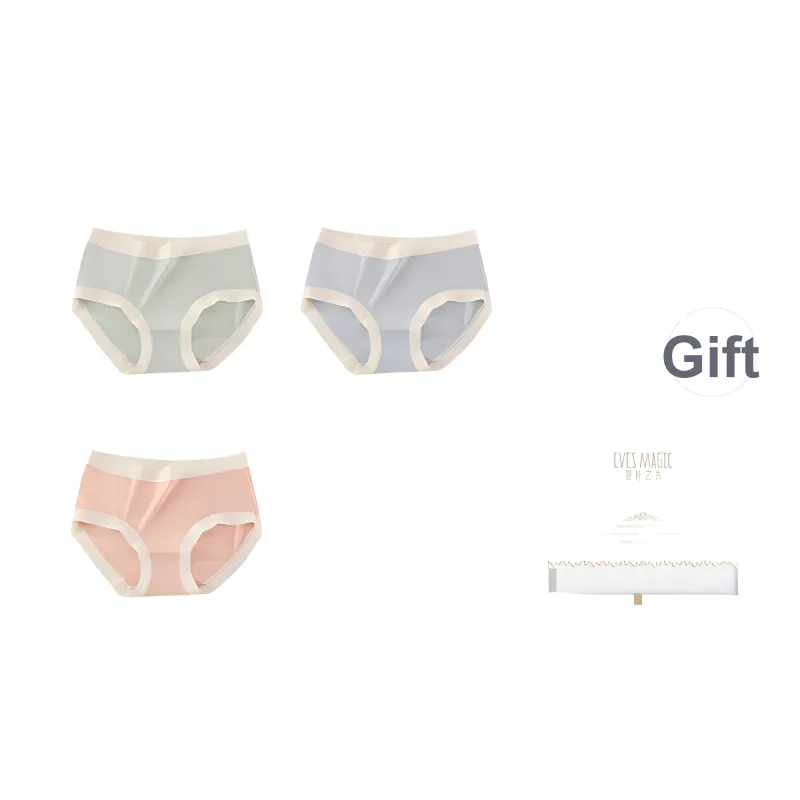 XIA.WA.ZHI.XIU Underpants Women's Shopping Bag 3 Pack-20