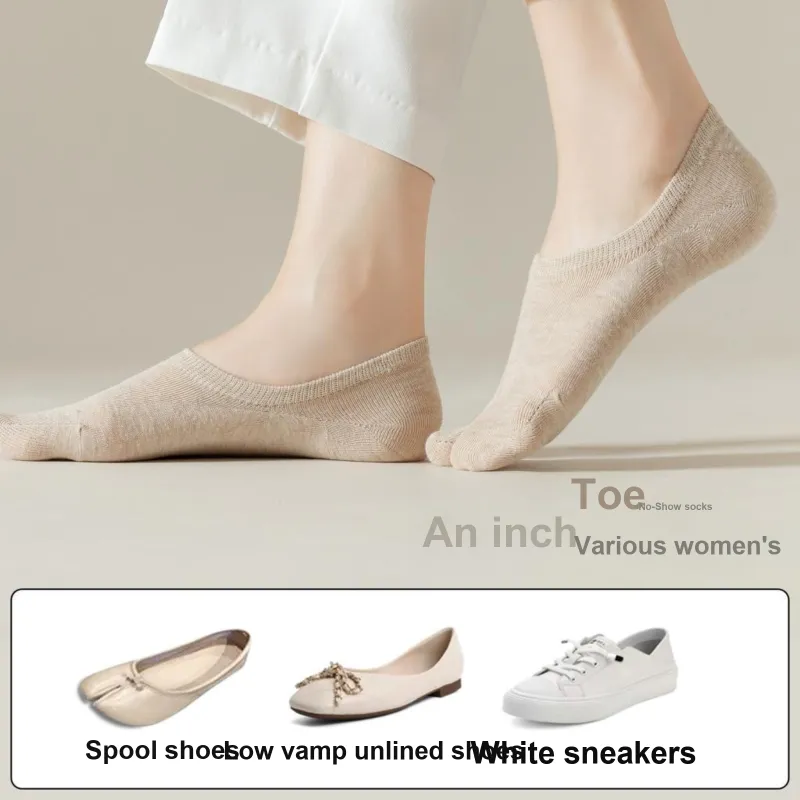 XXLLG No Show Socks Women's 4 Pack-4