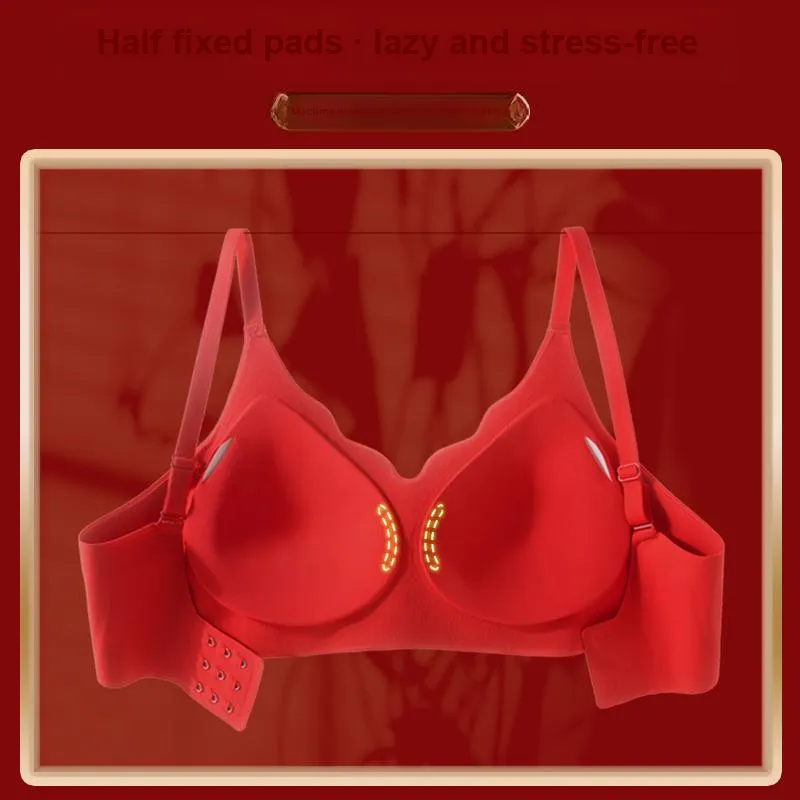 MIIOW Bra Women's Gift Box Set Red-5