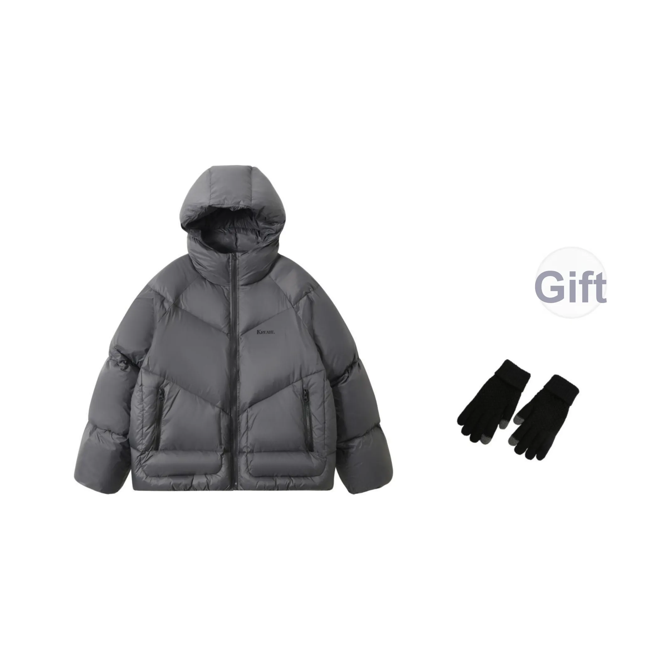 KREATE BLANK Foundation Series Пуховик Унисекс