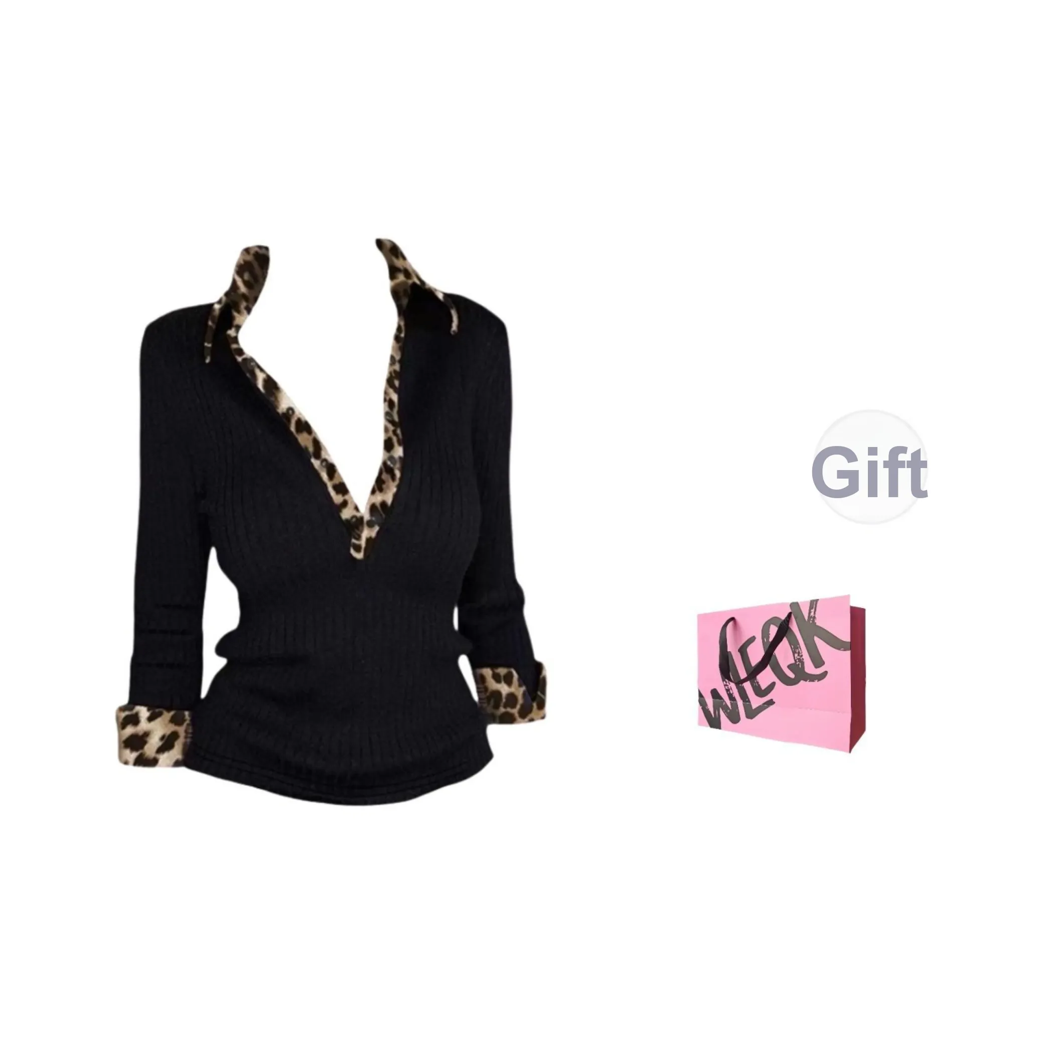 CTRTRC Черные Женские T-рубашки