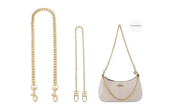 Lan Bao Fan Alloy Metal Versatile Trendy Women's Gold Tone