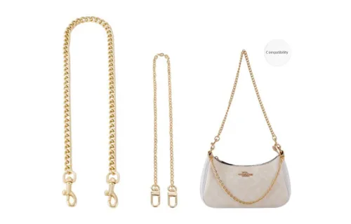 Lan Bao Fan Alloy Metal Versatile Trendy Women's Gold Tone