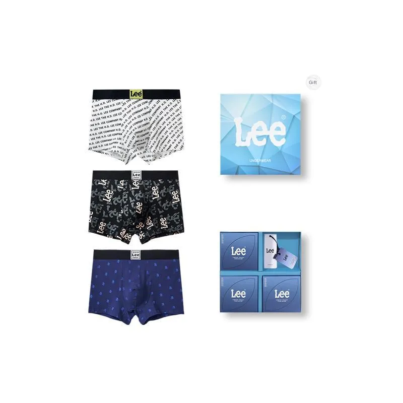 Lee Underpants Men's Gift Box Of 2 Strips-14
