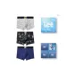 Box 3 Pack (White Letter+Black Letter+Blue Pattern)