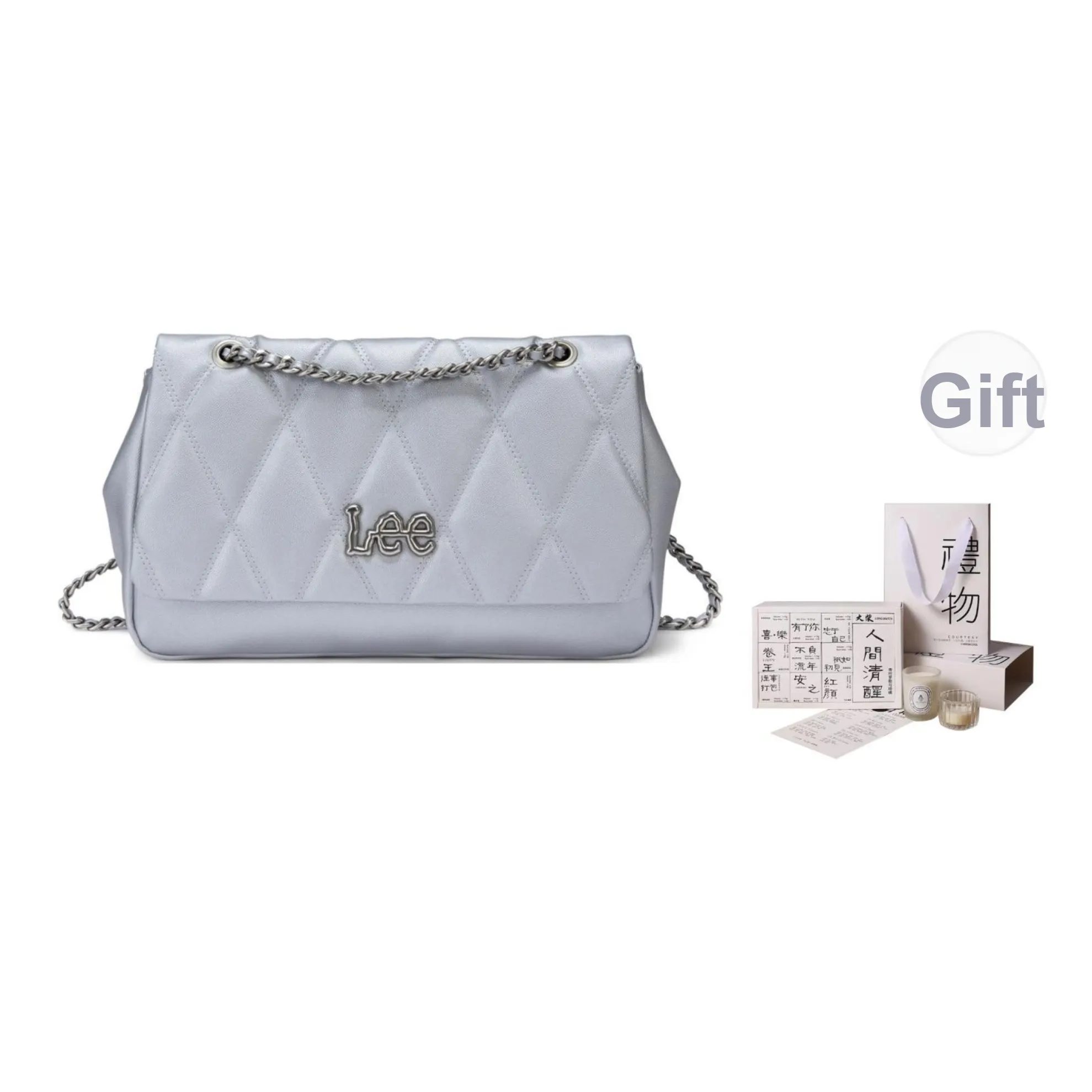Lee Shoulder Bags Silver
