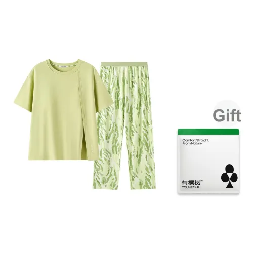 YOUKESHU Пижамный комплект Женская Сумка для покупок