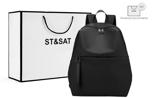 ST&SAT Backpacks Black