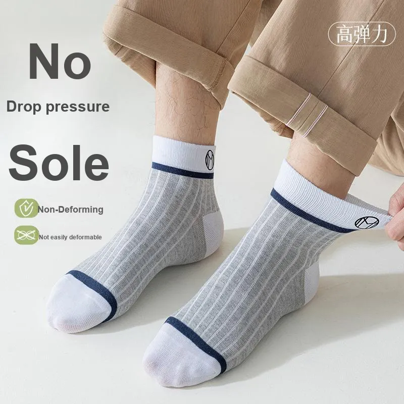 Lan Miao Mid Calf Socks Men's 10 Pack-7