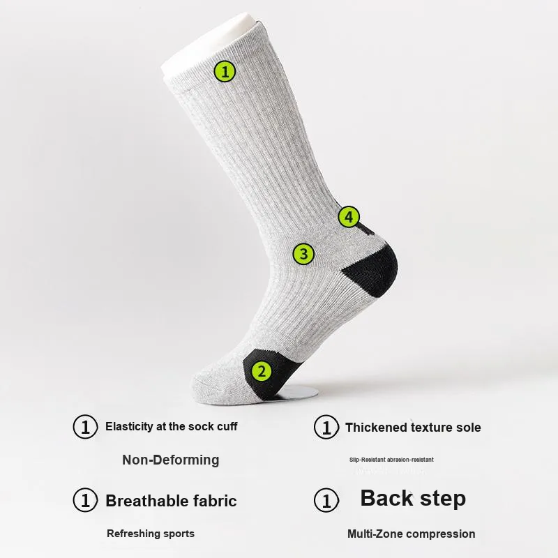 Top Melon Mid Calf Socks Men's 5 Pack-5