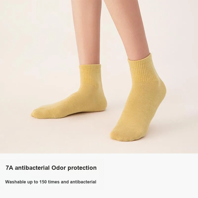 B&C.Room Mid Calf Socks Women's 6 Pack-17