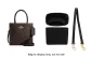 Coach Cally 17 Black Shoulder Strap 65cm+Black Nylon Liner 14.5cm