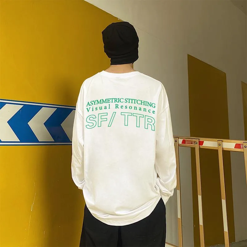 SFTTR Straight Long Sleeved T Shirt Unisex-14