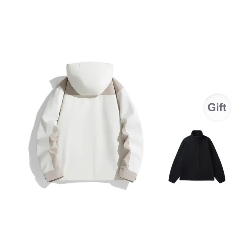 Yiwen Water Resistant Windproof Breathable Warm Windbreaker Jacket Unisex-29