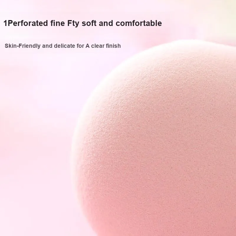 JINGLINGLONG Mushroom Powder Puff For Liquid Foundation Easy To Apply No Need For Powder 2 Pcs-1