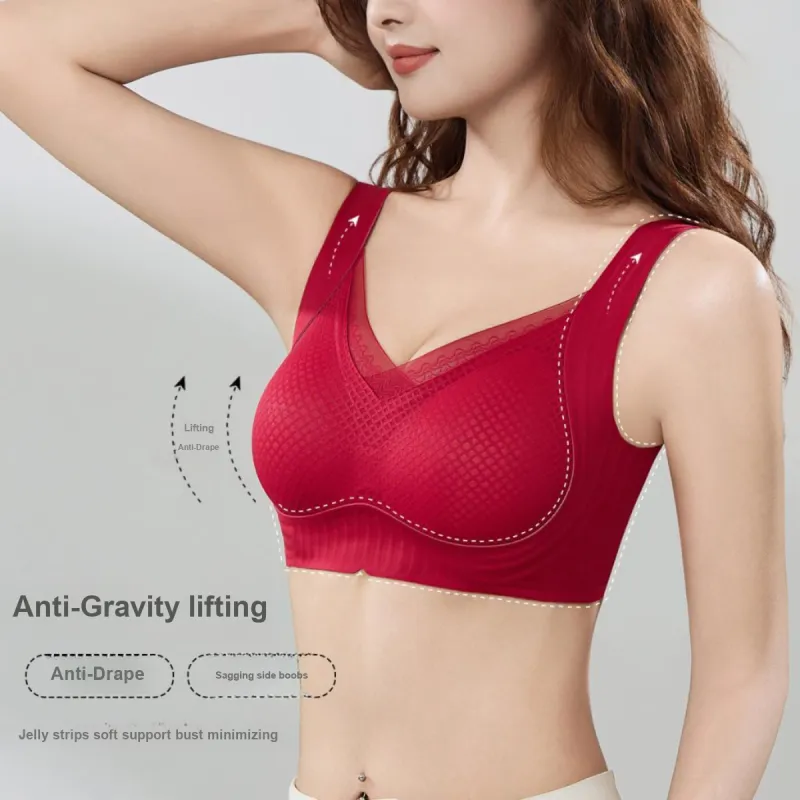 Pretty Lady Bra Women's Burgundy-1