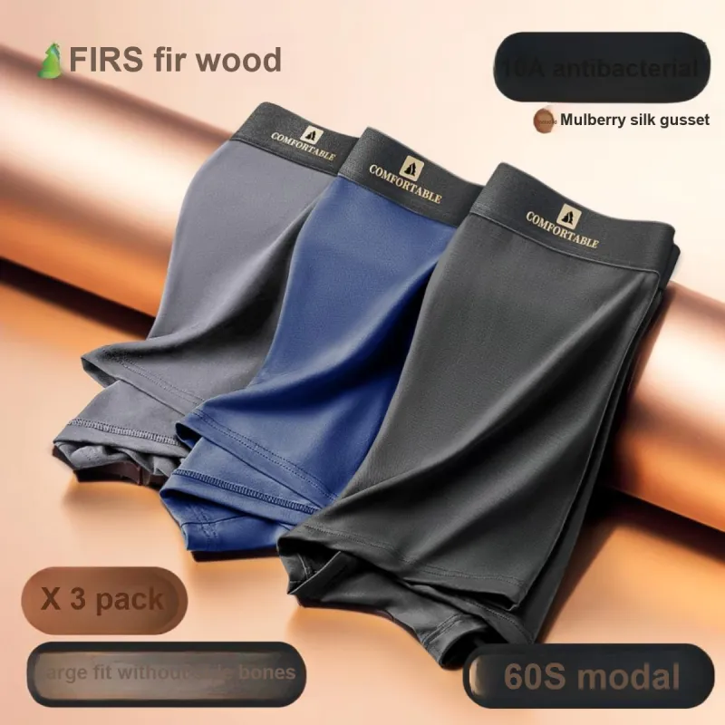 FIRS Underwear Gift Box Men's 3 Pack Gift Box Set-3