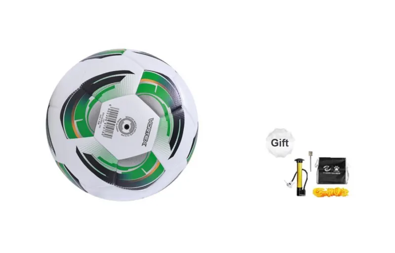 KELME Size 4 Ball Size 5 Ball Soccer PU Seamless Thermal bonding Unisex White Green-2