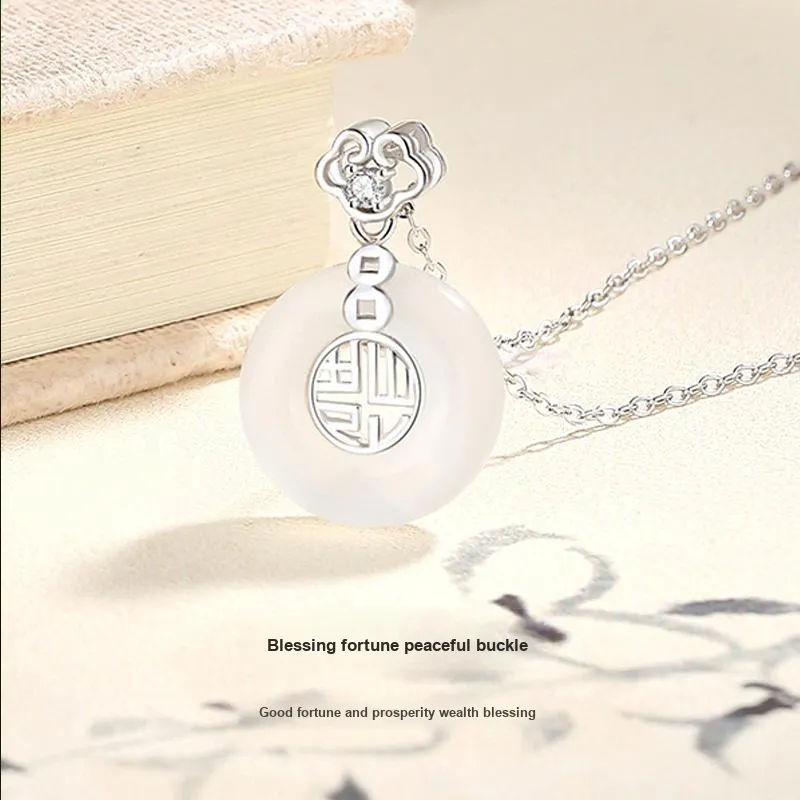 MISS TOOYA Chalcedony Necklaces Women's-1