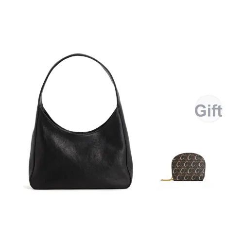 COCOEVA Сумка через плечо из крупнозернистой текстуры коровьей кожи стандартная женская черная красная коричневая