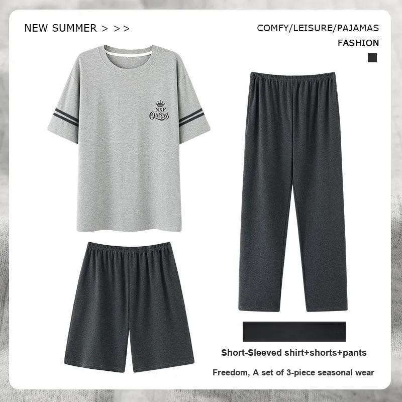 Mulong family Men Pajama Sets-1