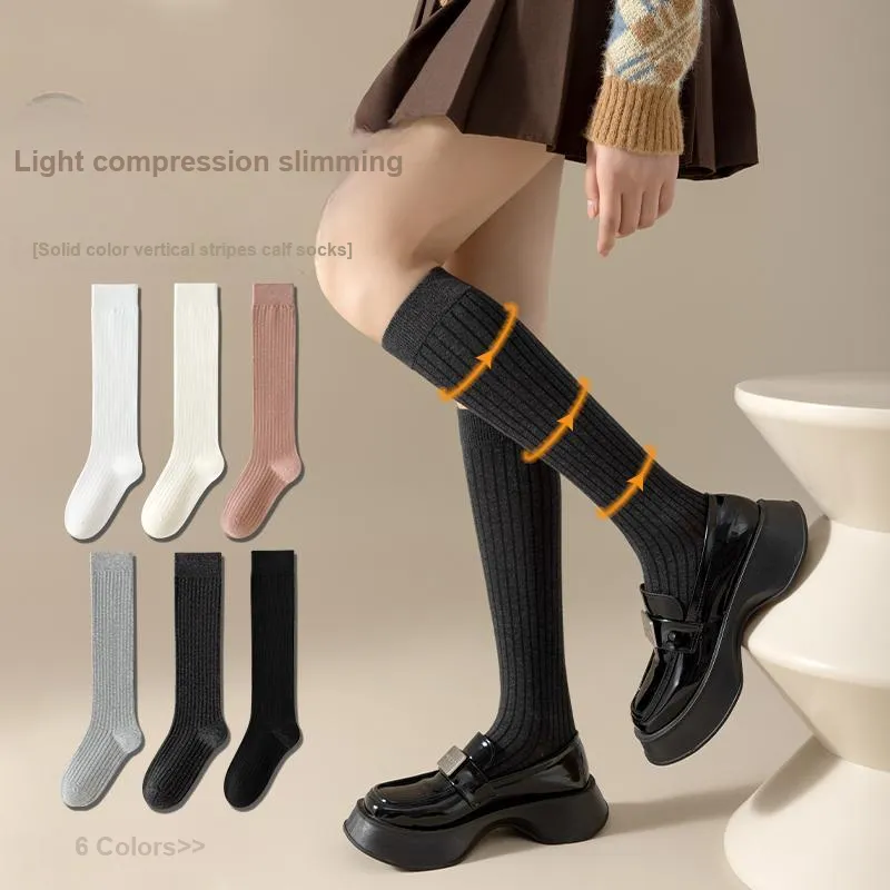 Top Melon Knee High Socks Women's Combo Set-1