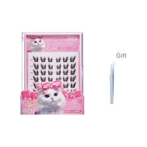 BQI Cat Style Принцесса Клей Бесплатно Накладные ресницы Естественный Увеличивающий Стиль