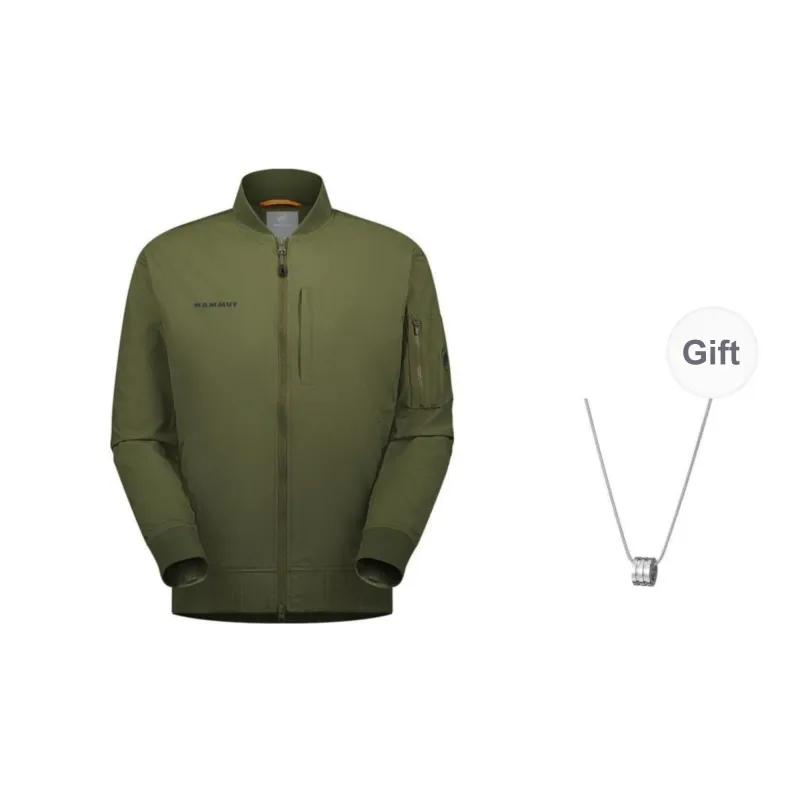 MAMMUT Jackets Coats Unisex Green Gecko Necklaces-0