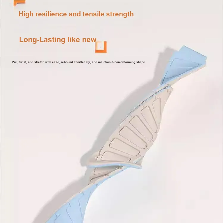 CHUANGYIDA OPPO Compatibility Watch Band 222mm Silicone Material-5