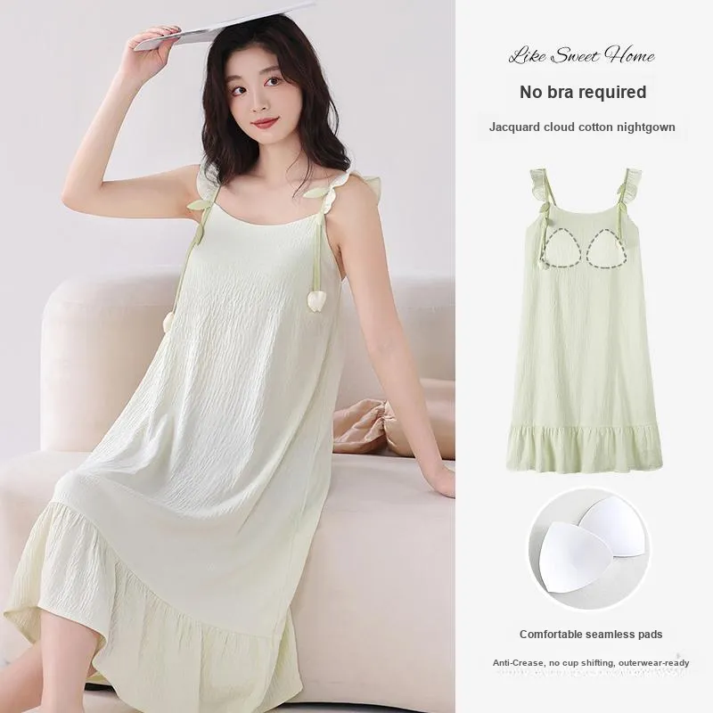 MADALLO Nightgown Women's Light Green-1