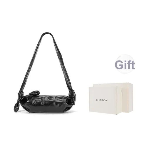 SHEPOK Сумка через плечо из крафт-бумаги Стандартная Унисекс Черный Ореховый Хаки Шалфейный Зеленый