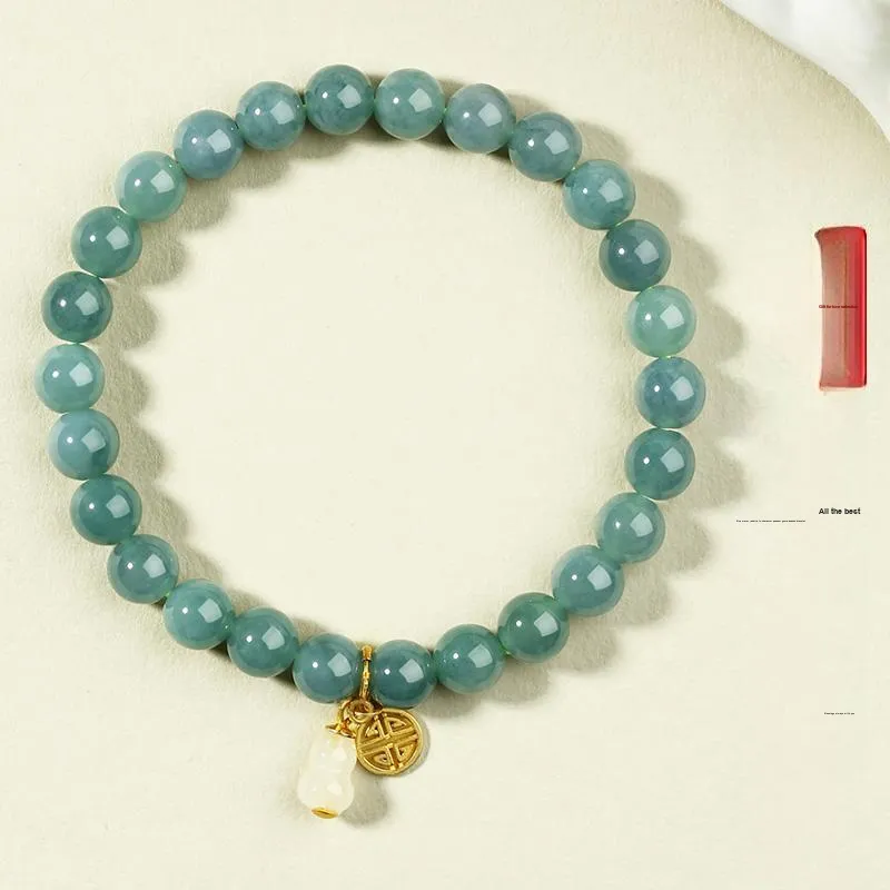 Phoenisess Glutinous Jade Jadeite Bracelets Women's-1
