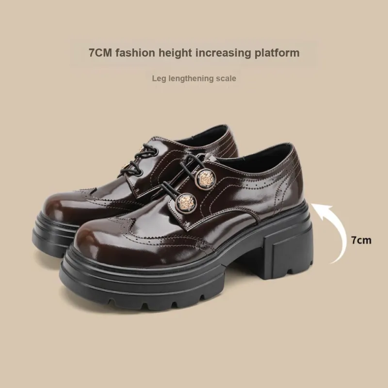 Safiya Chunky Heel Loafers Women's-9
