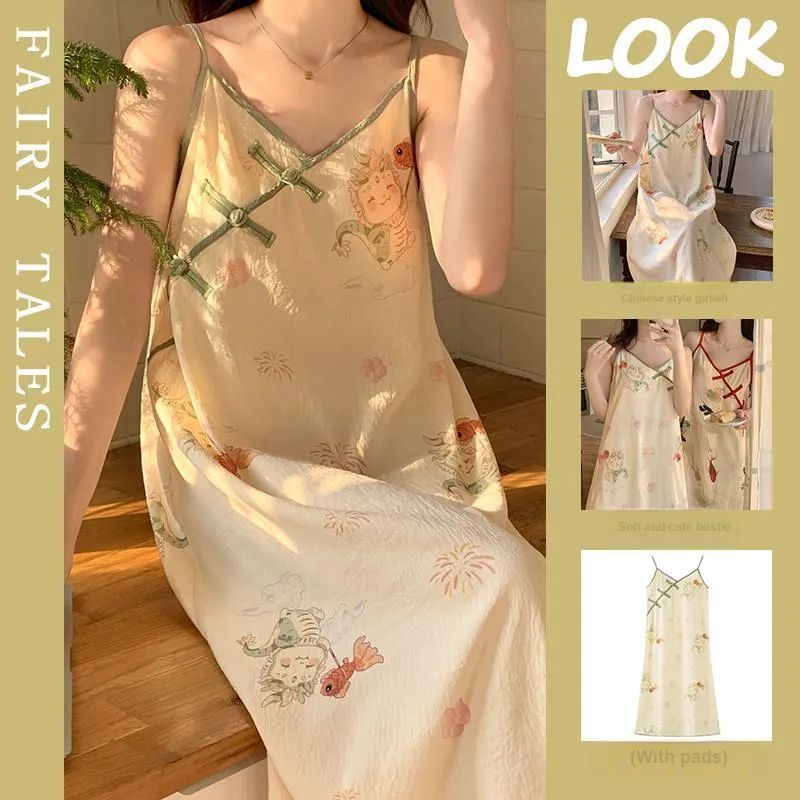 Good fortune Women's Nightgowns-1