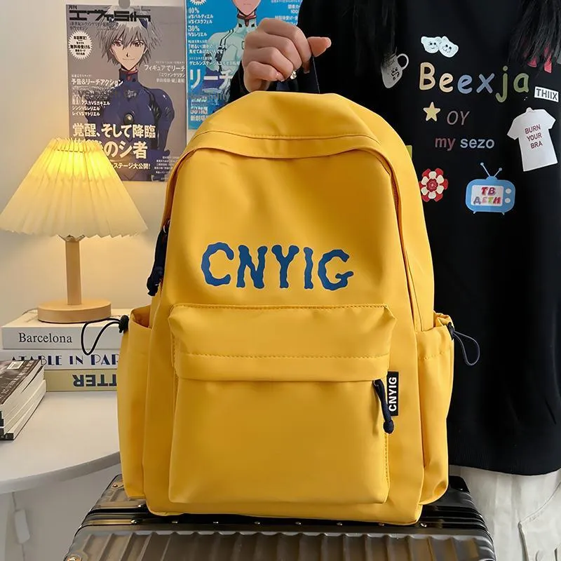 Travel Nylon Backpack Unisex Multicolor-7