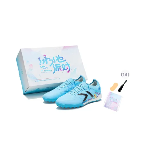 KELME Shadow 2,0 TF Шипы Амортизация Износостойкие Футбольные Бутсы Унисекс Аква-Синий High END